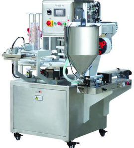 FK1000 automatic cup dispensing, filling sealing