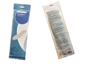 packed shoe insole